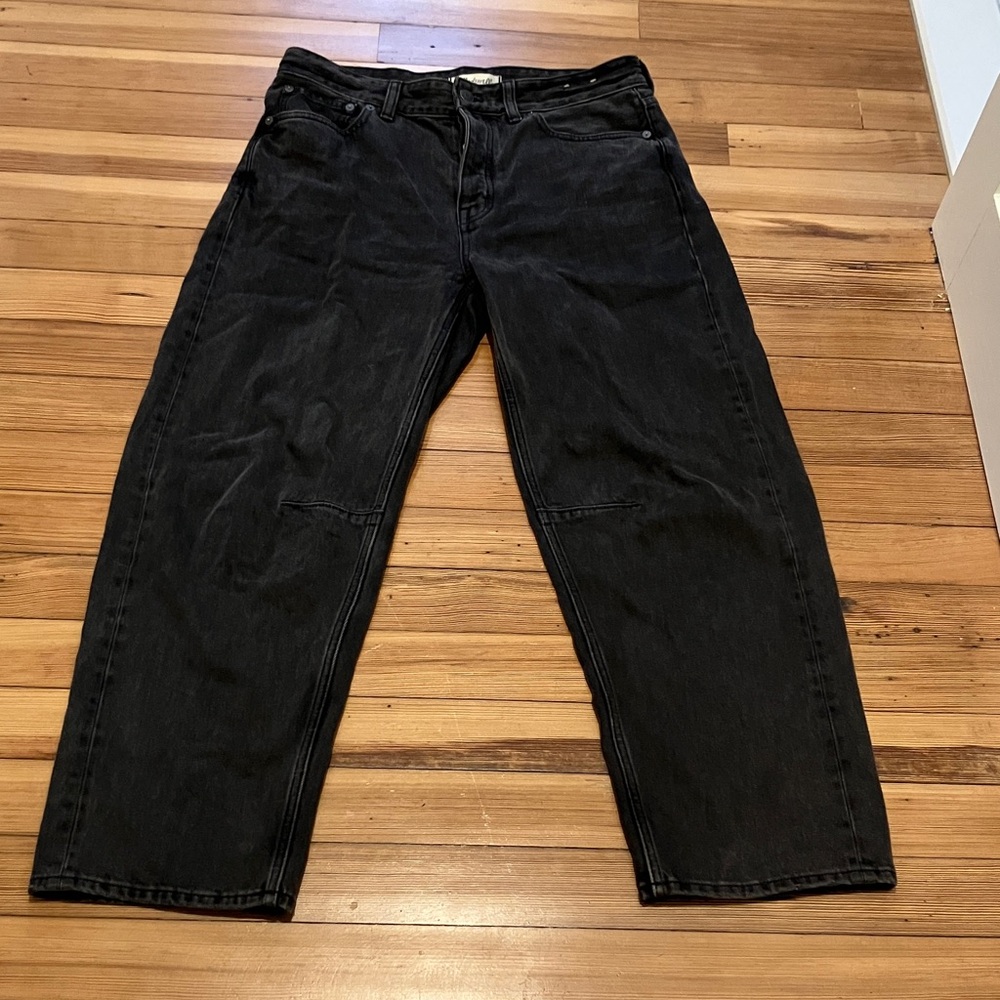 Madewell darted barrel jeans EUC - Picture 2 of 8